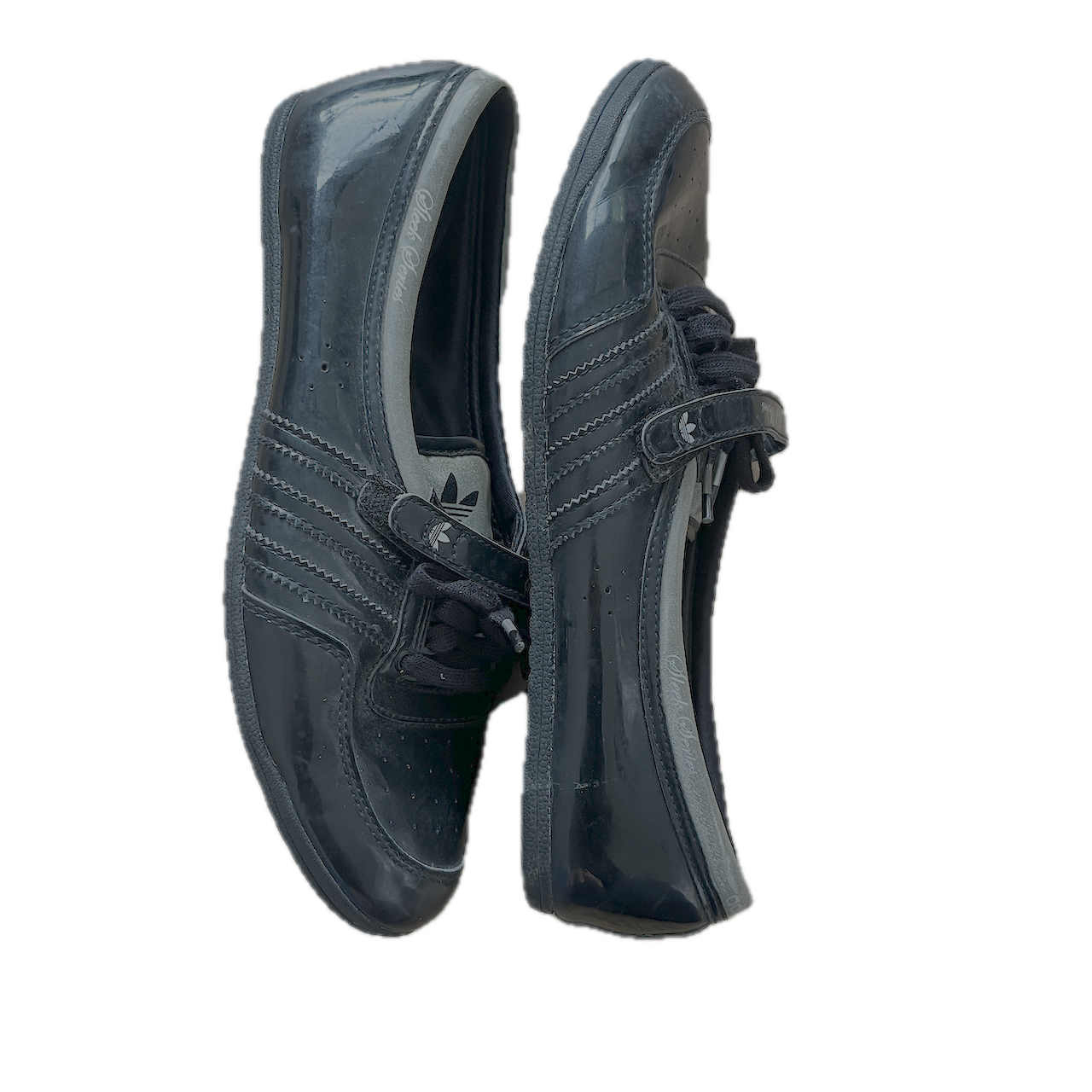 Adidas Ballerinas Sleek Series Lack schwarz - 40 2/3