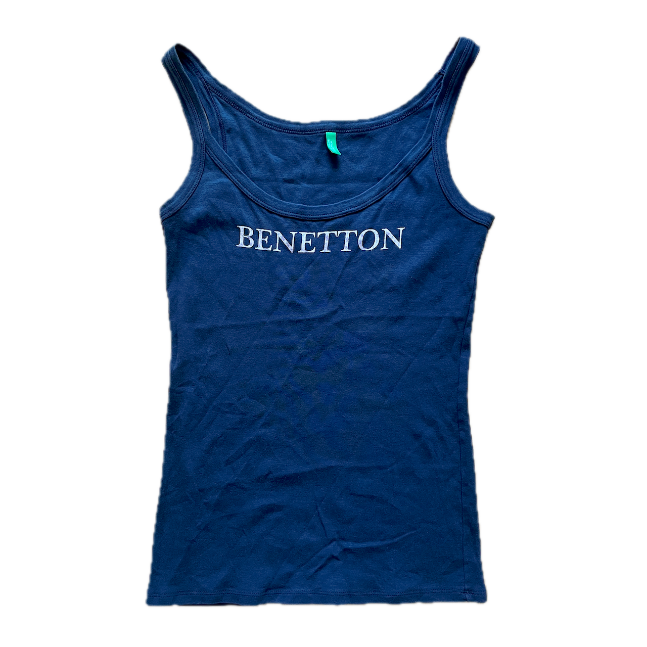 Top Benetton Marineblau - S