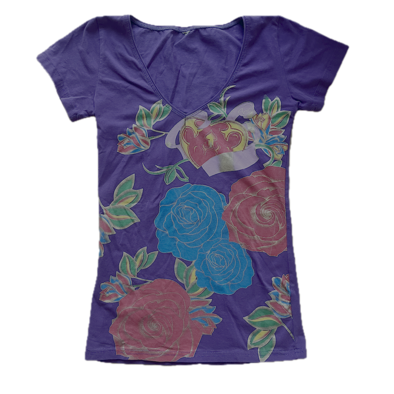 Top mit Muster Backprint- S/XS