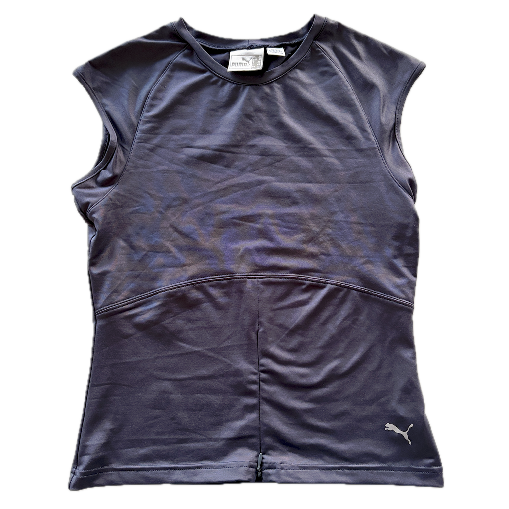 Puma Blau Sport-Oberteil - S