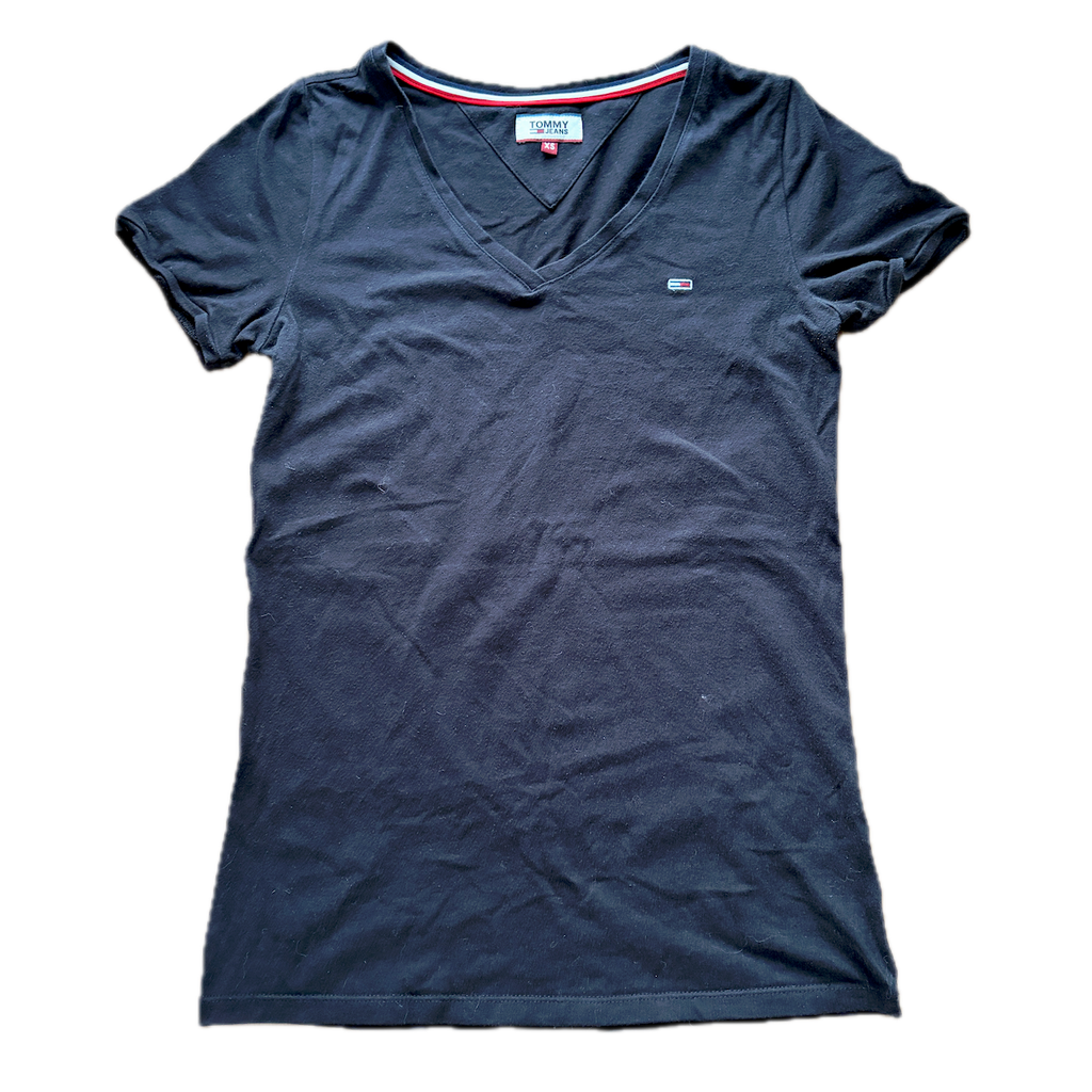 Tommy Hilfiger T-Shirt V-Ausschnitt - XS