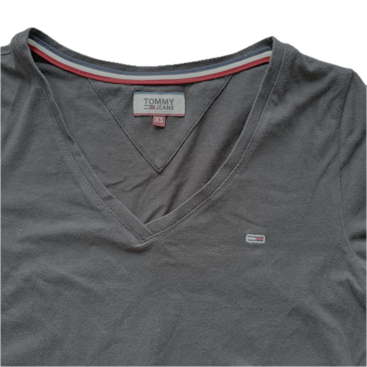 Tommy Hilfiger T-Shirt V-Ausschnitt - XS
