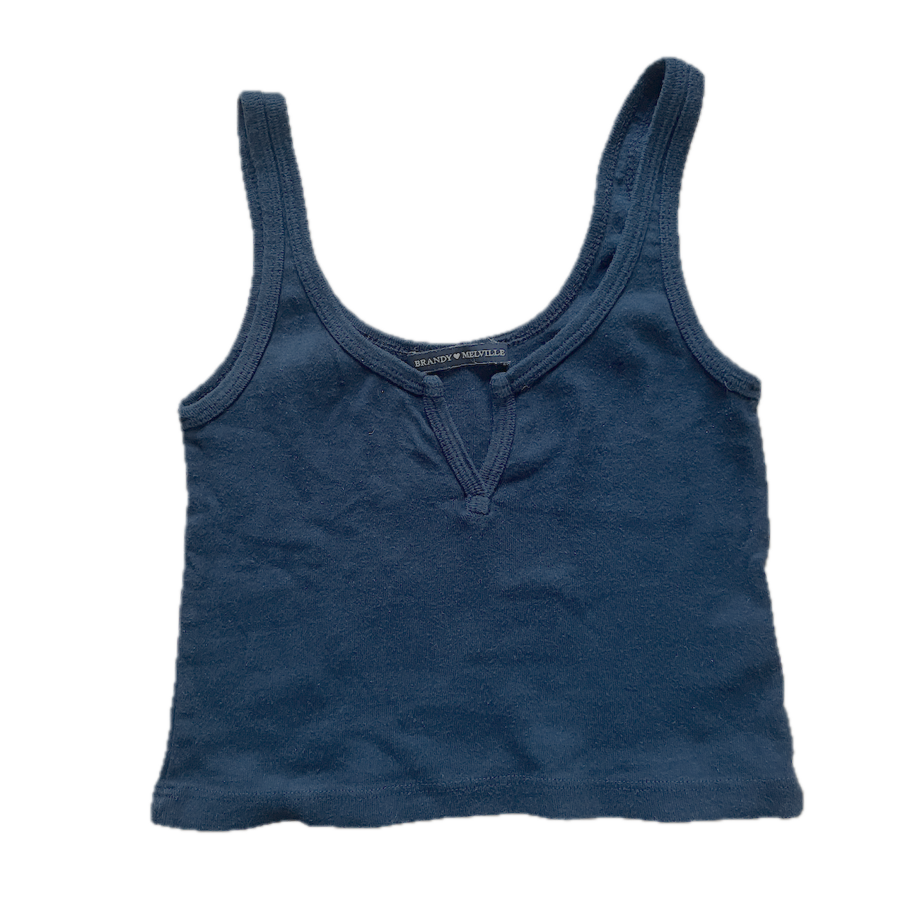 Brandy Melville Bauchfrei Marineblau - XS