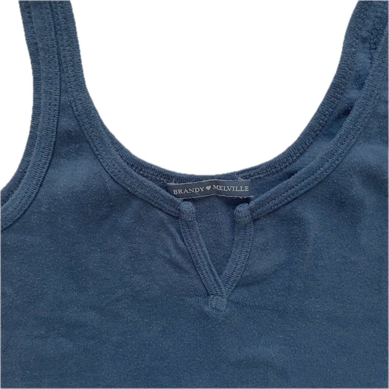 Brandy Melville Bauchfrei Marineblau - XS