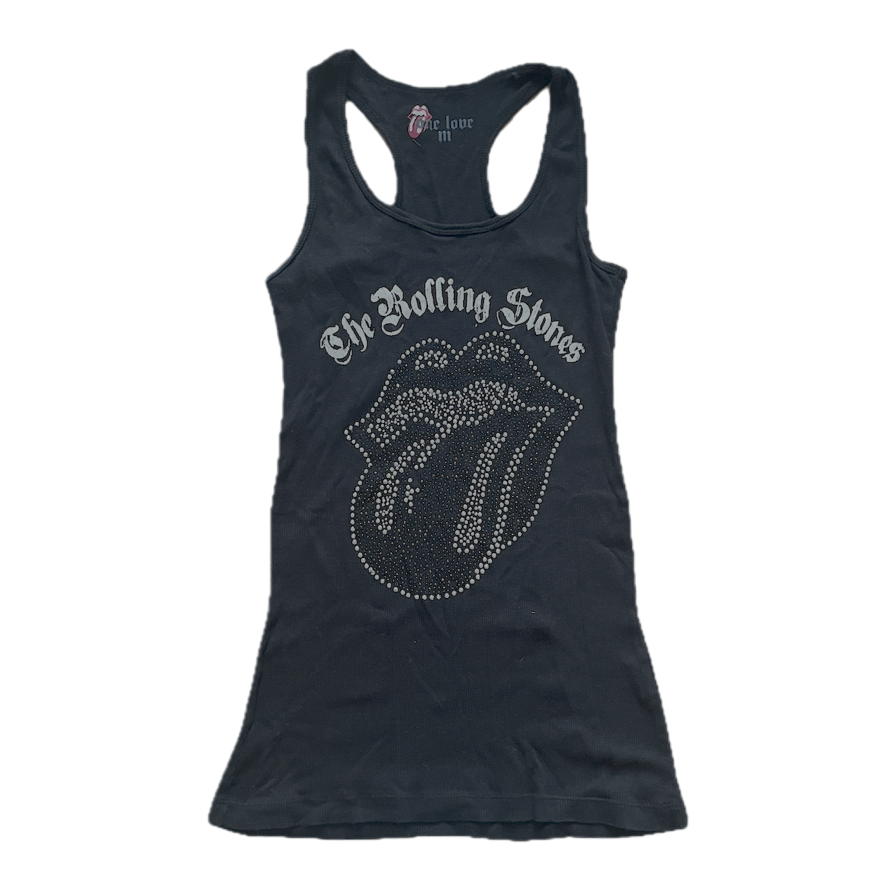 Top Rolling Stones Glitzer S/M