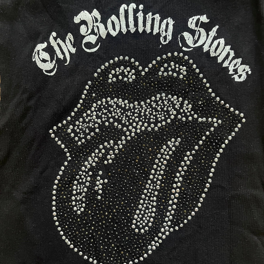 Top Rolling Stones Glitzer S/M