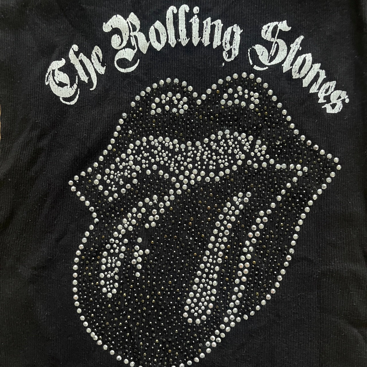 Top Rolling Stones Glitzer S/M