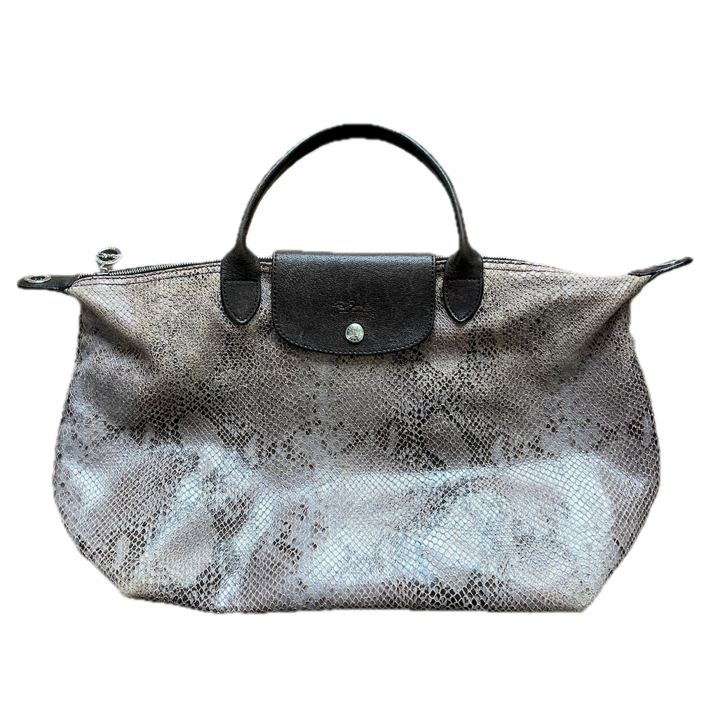 Longchamp Modèle Déposé Tasche Schlangenmuster - M