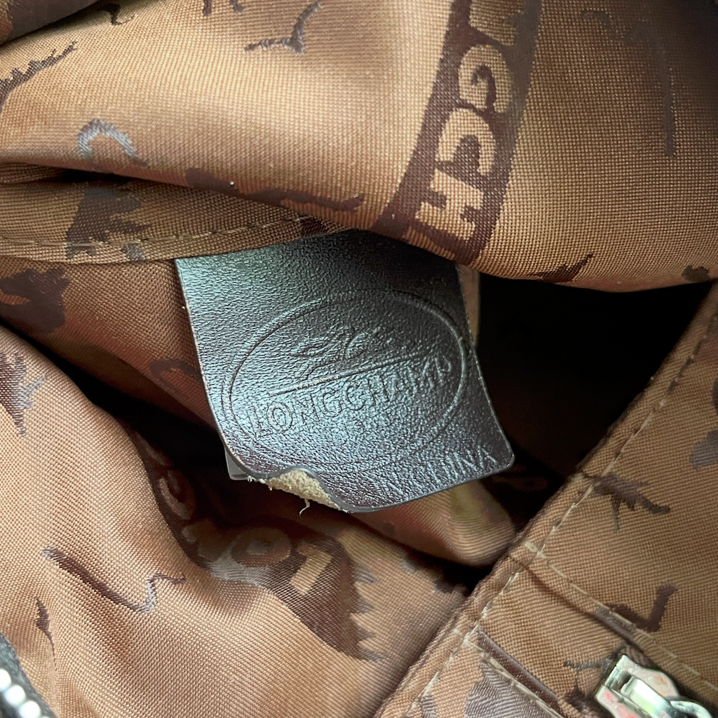 Longchamp Modèle Déposé Tasche Schlangenmuster - M