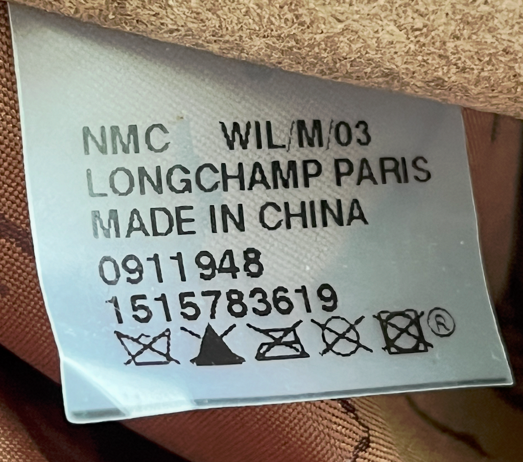 Longchamp Modèle Déposé Tasche Schlangenmuster - M