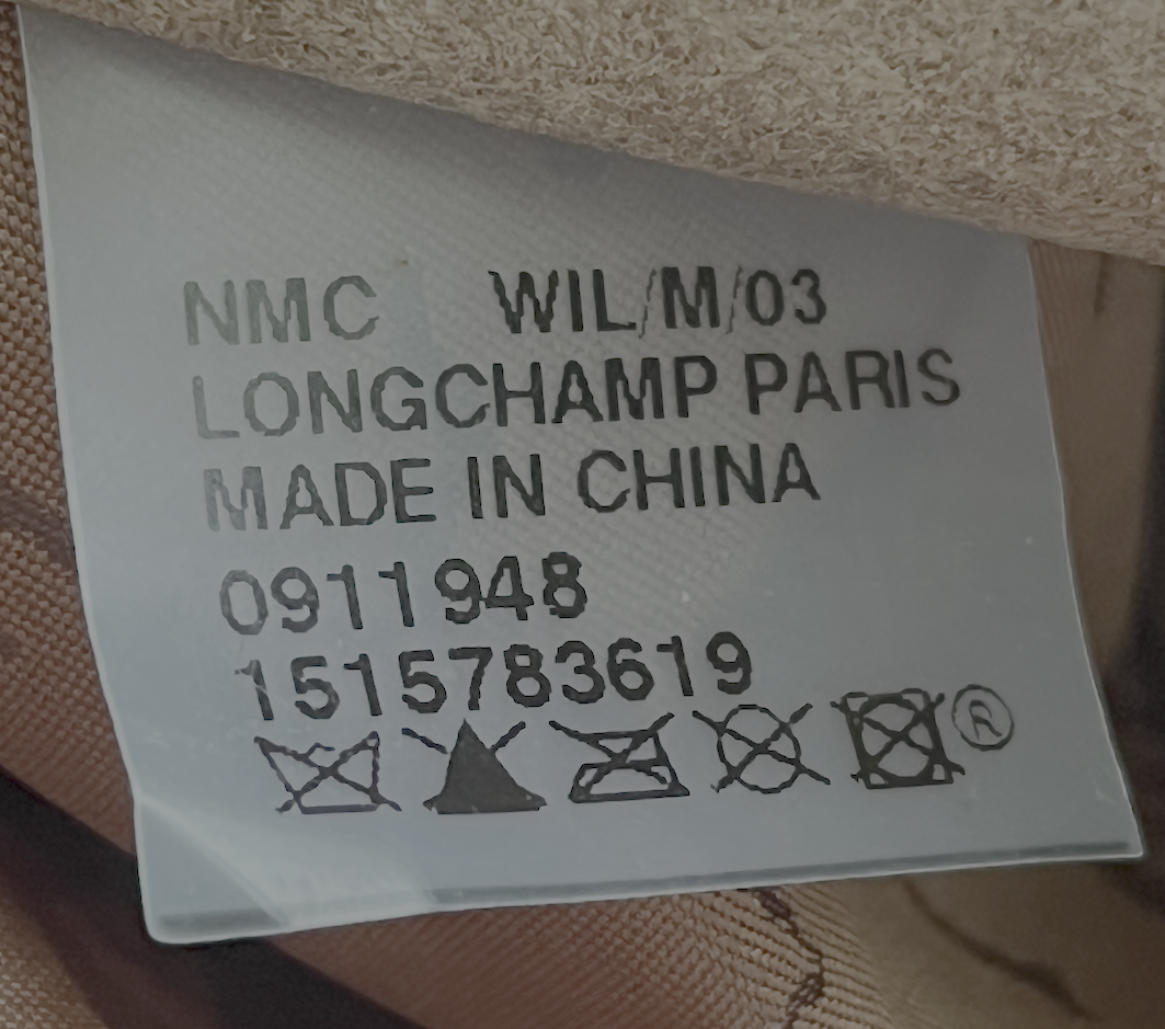 Longchamp Modèle Déposé Tasche Schlangenmuster - M