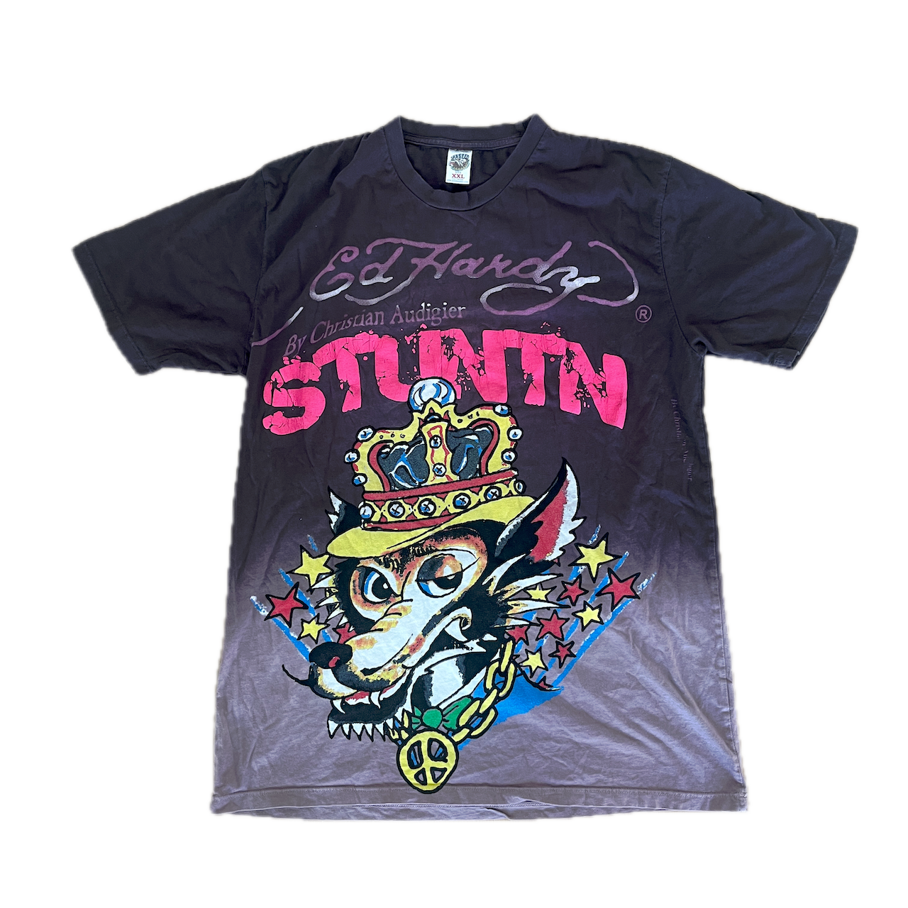 Ed Hardy T-Shirt Backprint