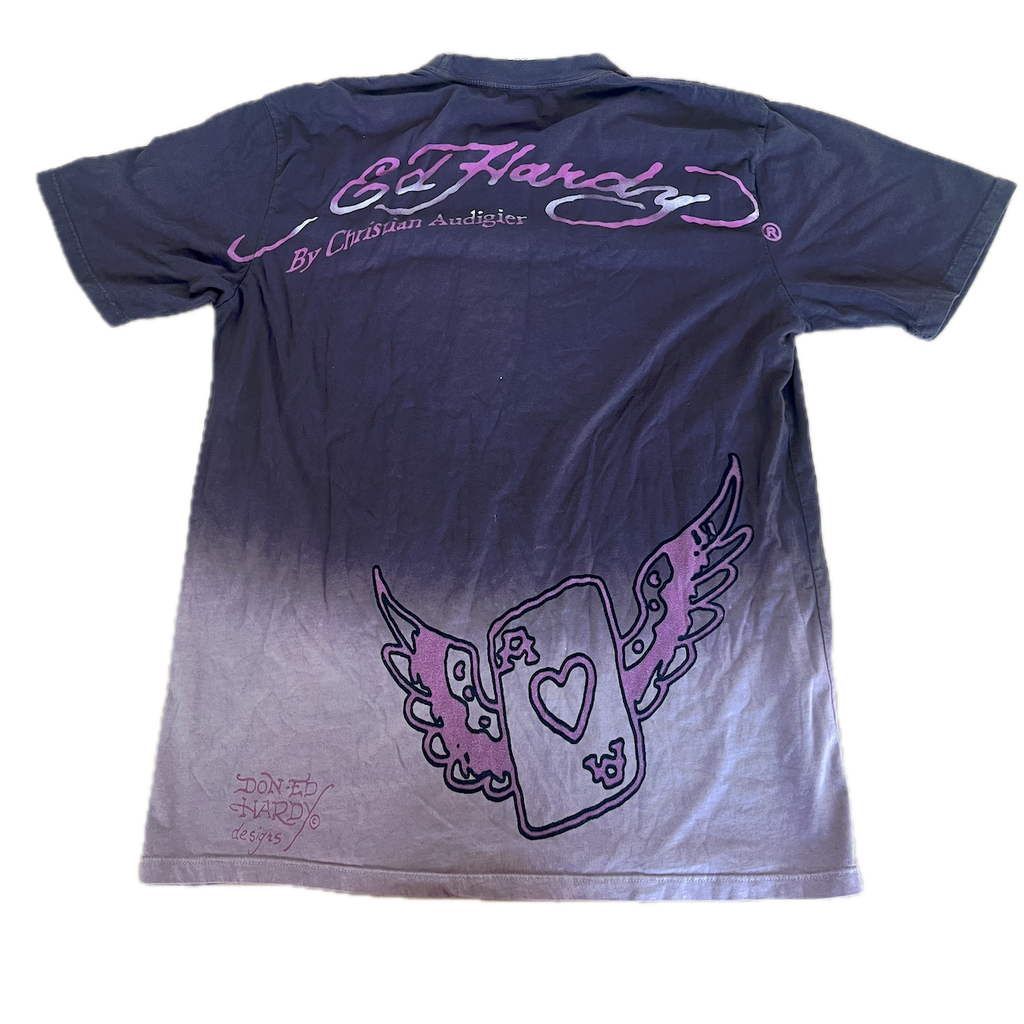 Ed Hardy T-Shirt Backprint