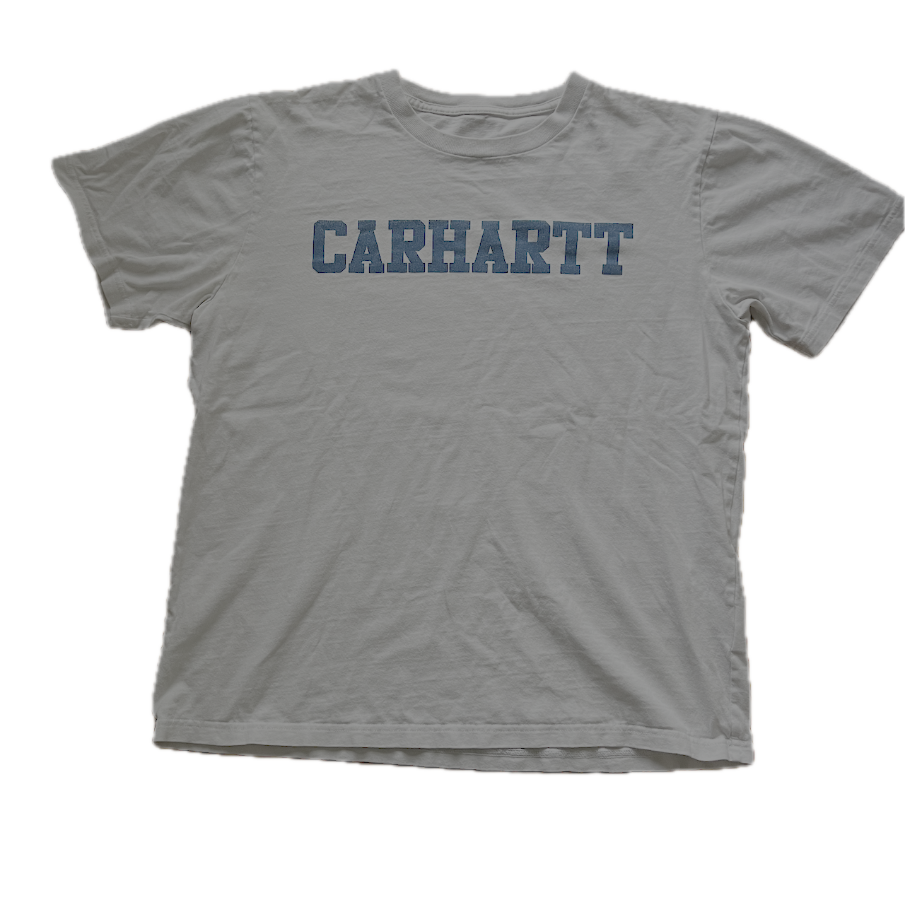 Carhartt T-Shirt Weiss/Hellblau - M/S