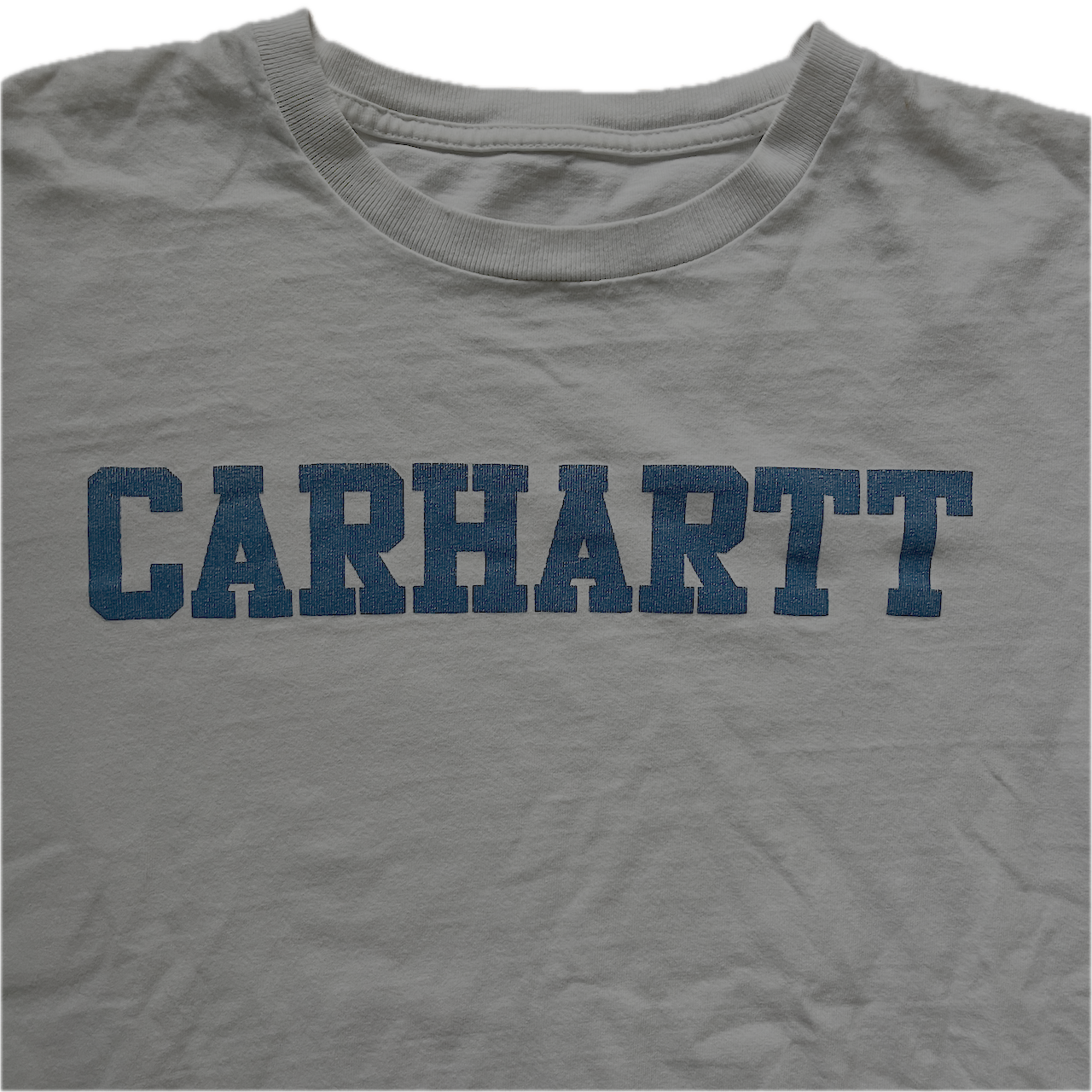 Carhartt T-Shirt Weiss/Hellblau - M/S