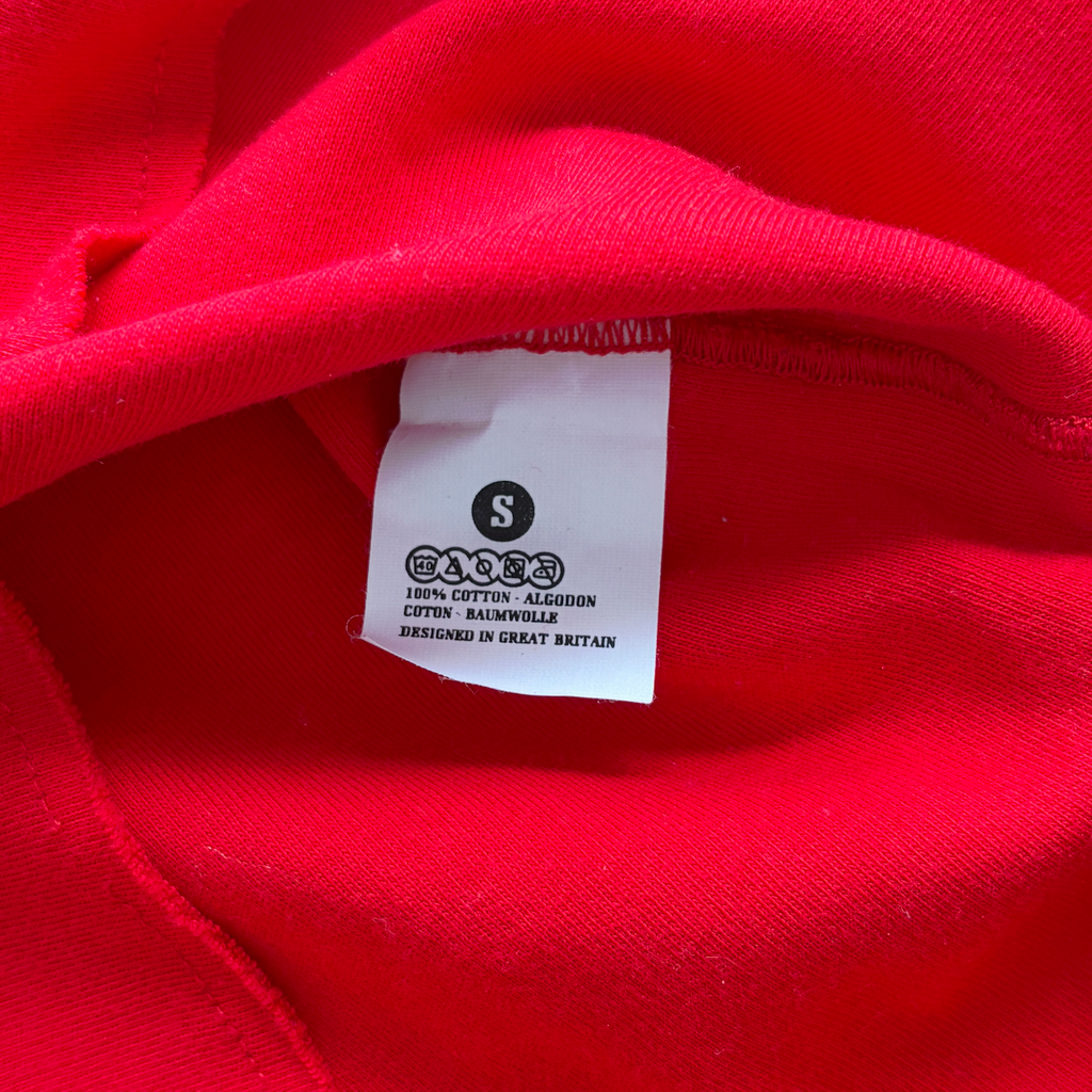 Bon Jovi World Tour 2001 Top mit Print rot - XS/S