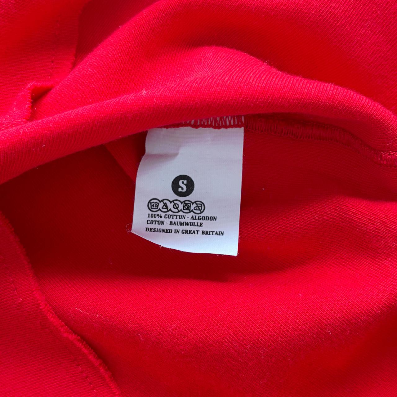 Bon Jovi World Tour 2001 Top mit Print rot - XS/S