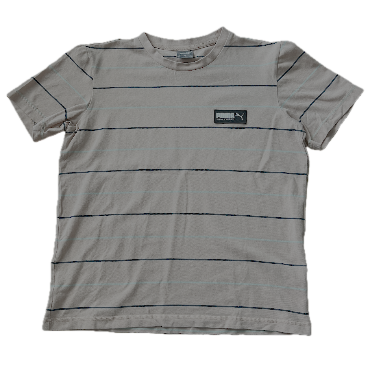 Puma T-Shirt Rosa gestreift - S